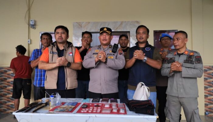 Gelar Operasi Sarang Narkoba, Polres Batu Bara Amankan Satu Wanita dan Tiga Pria