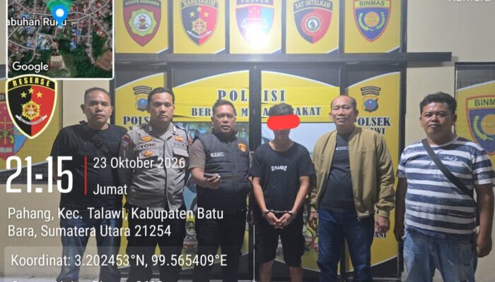 Sempat Coba Kabur, Pelaku Pembunuhan Nelayan di Batu Bara Ditangkap di Rumahnya