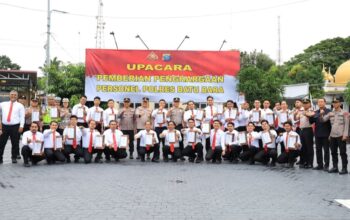 Penghargaan untuk 35 Personel, Polres Batu Bara Dorong Personel Kerja Profesional dan Responsif